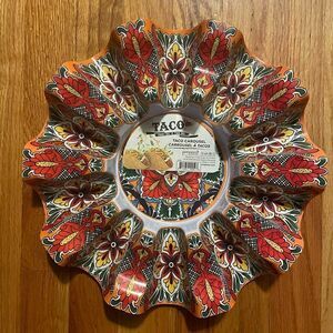 🆕 taco carousel dish / platter